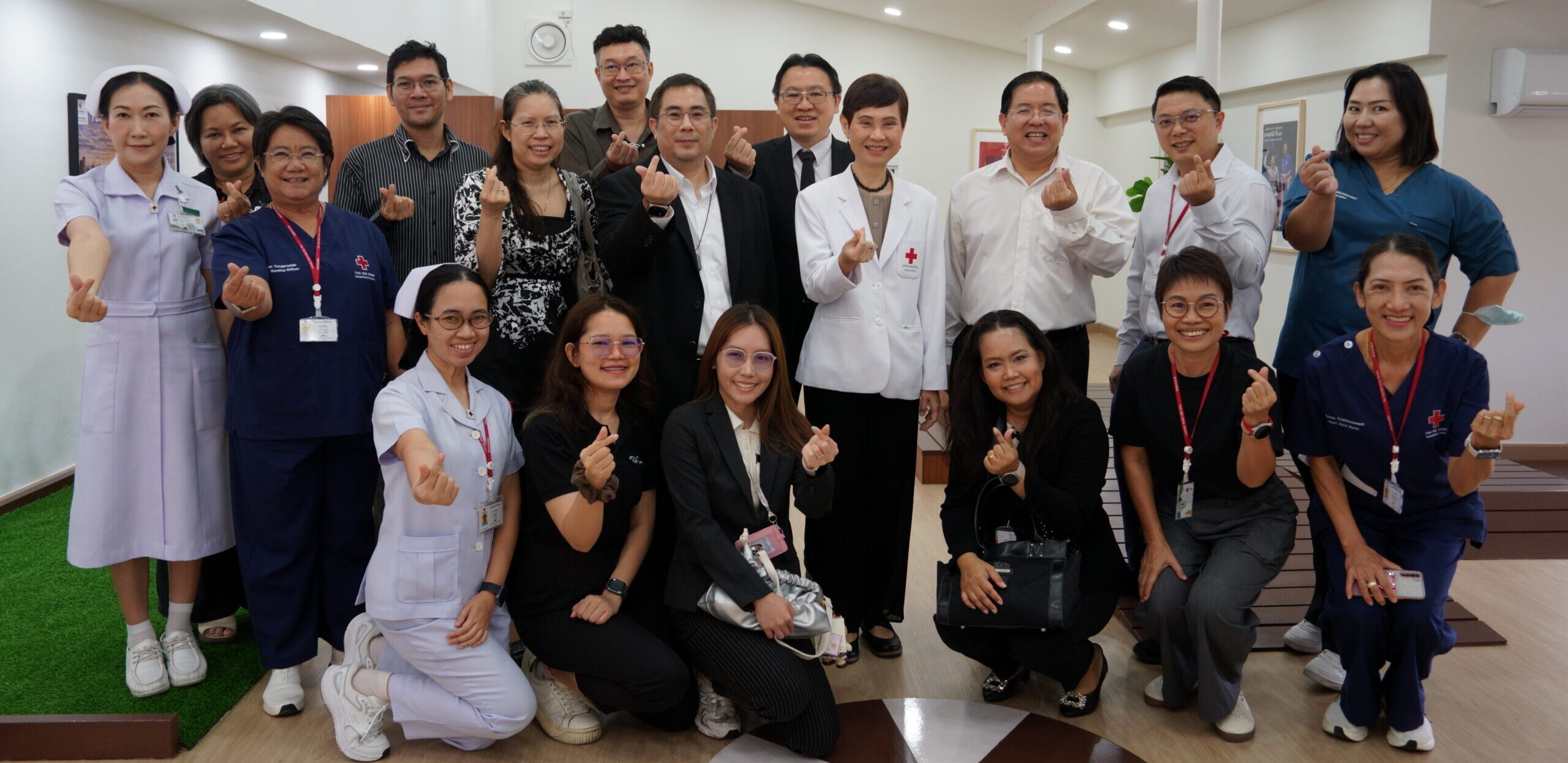 ศูนย์เวชศาสตร์ฟื้นฟู สภากาชาดไทย ต้อนรับคณะผู้แทนจาก สวทช. หารือความร่วมมือด้านการวิจัยและนวัตกรรมเพื่อพัฒนางานเวชศาสตร์ฟื้นฟู